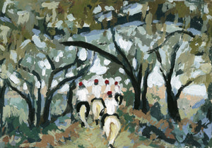The Hunt, a horizontal print