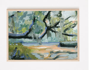 Evergreen, a Horizontal print
