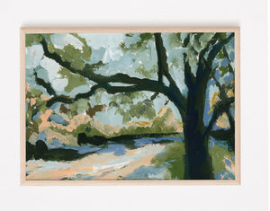 Old Albany, a Horizontal print