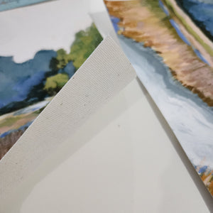Ginevra White Egret, a Vertical Print