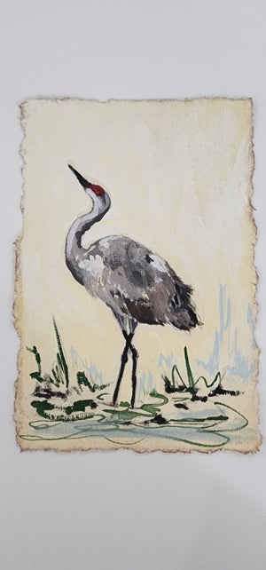 Meg Sand Hill Crane