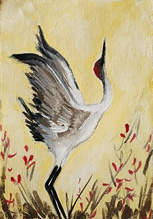 Fransisco Sandhill Crane