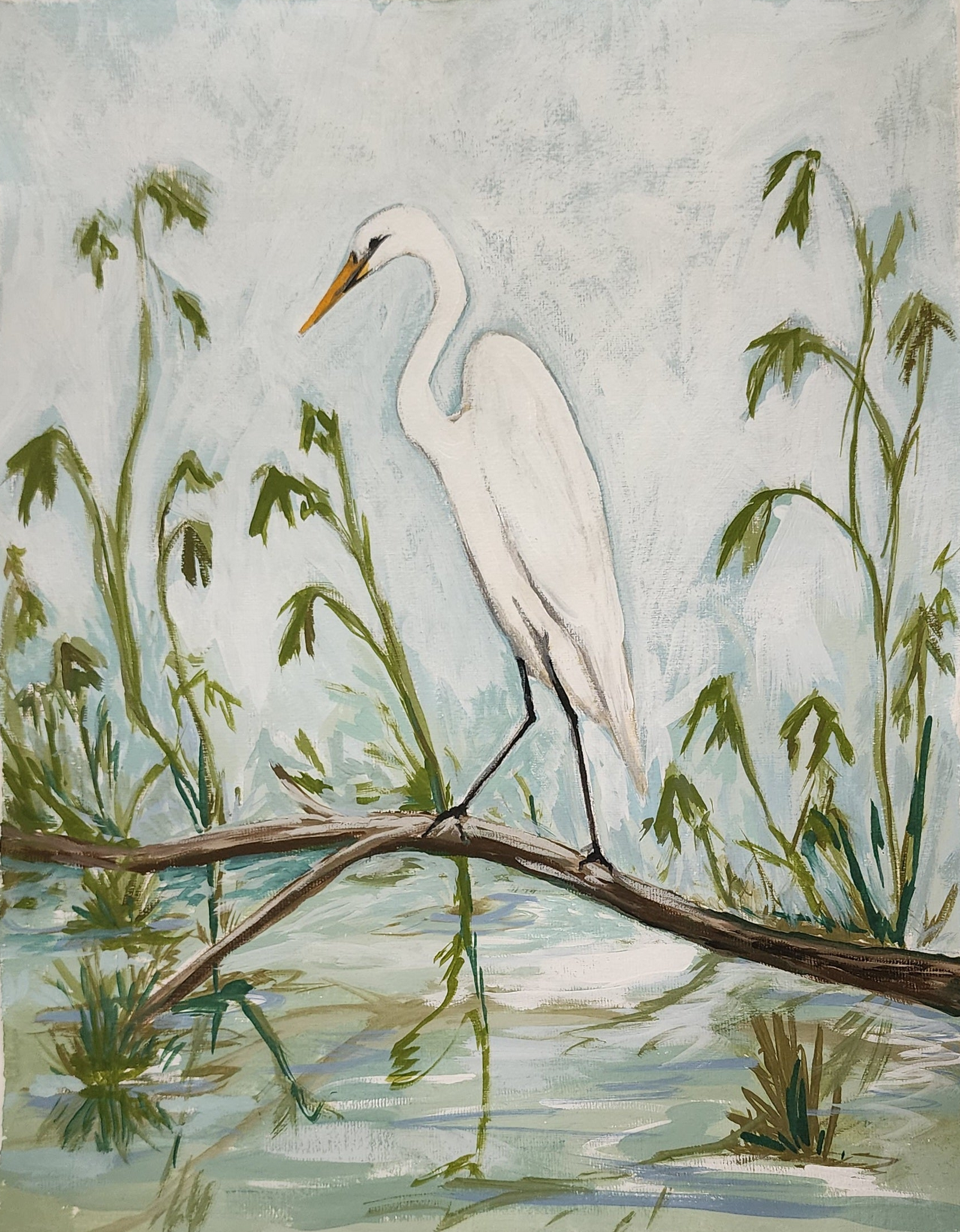 Final payment for Commission of Three Coastal Birds