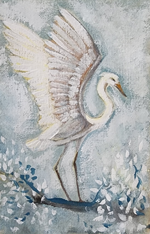 Mia White Egret
