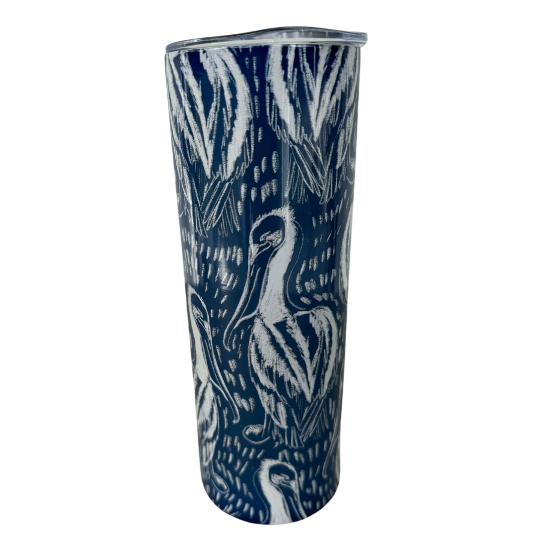 Stainless Steel Drink Tumbler Blue Bayou