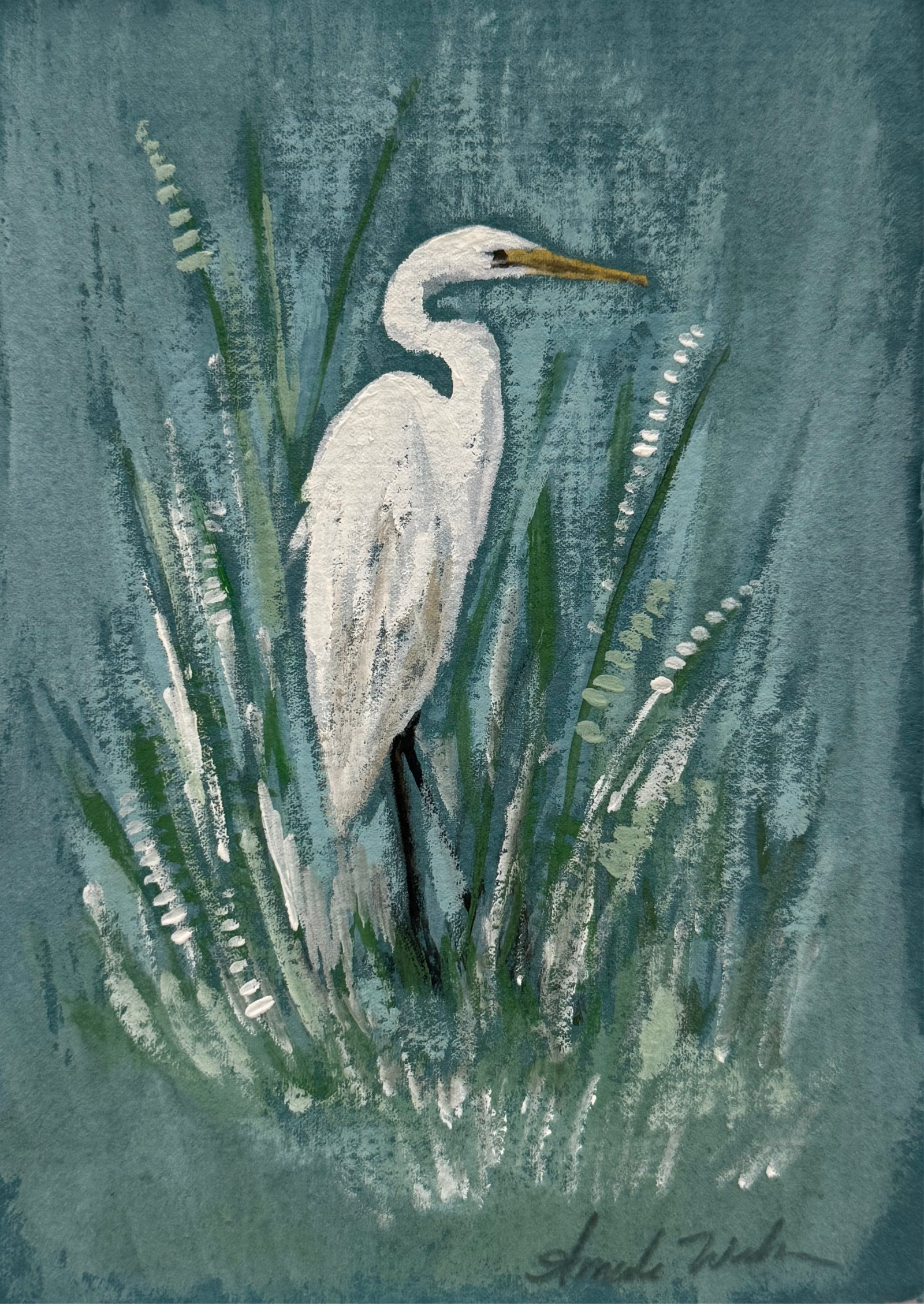 JOHN HENERY BLUE HERON