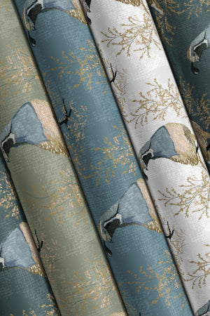 Calli Quail- Sage Green Wallpaper