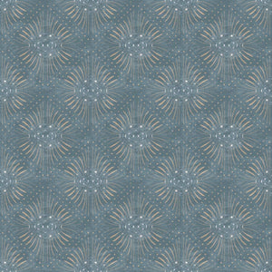 Damian Geometric-Blue (Fabric)