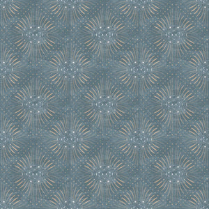 Damian Geometric- Blue Wallpaper