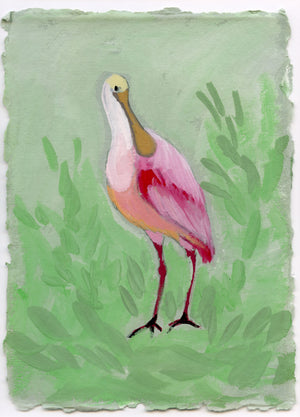 Delta, Roseate Spoonbill - Giclee Print