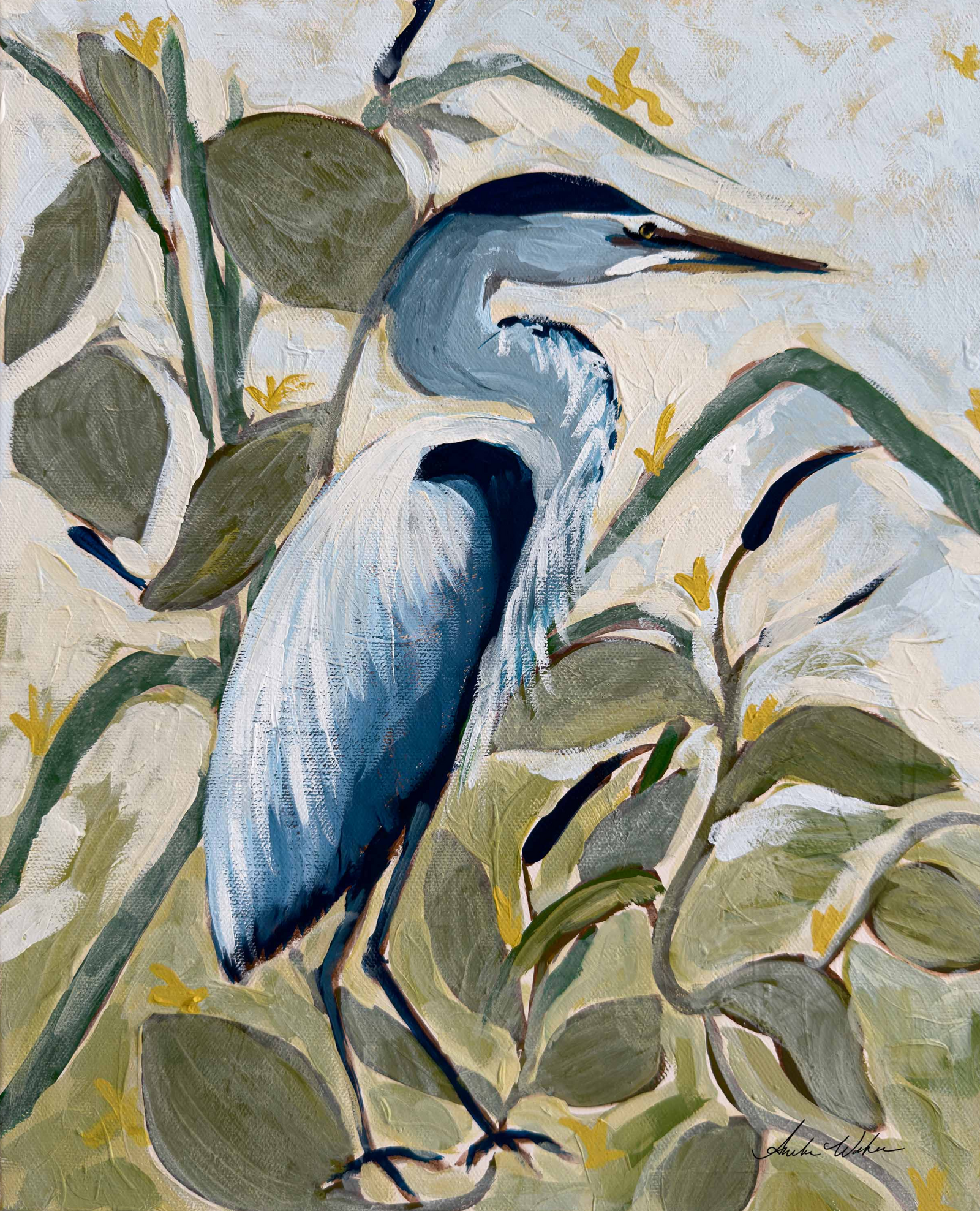 Blue Heron No 2