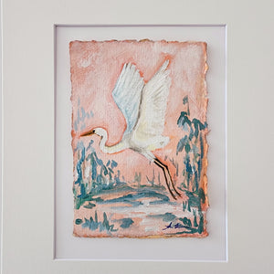 Rosemary white egret