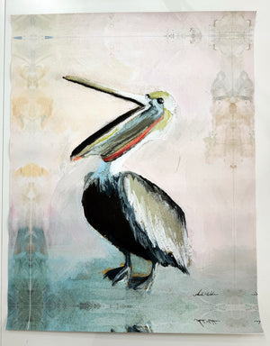 "Benny" 18x24 With 2 Inch Mirrored Edge Misprint