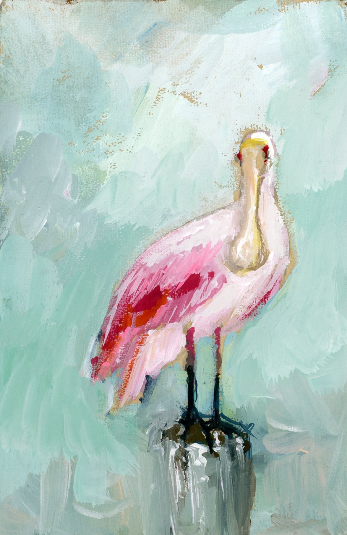 Peanut spoonbill