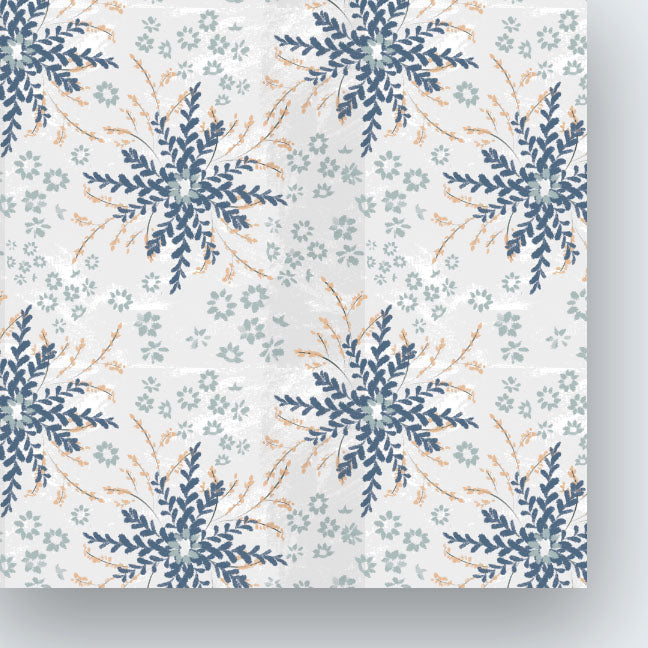 Rebecca Floral-White (fabric)