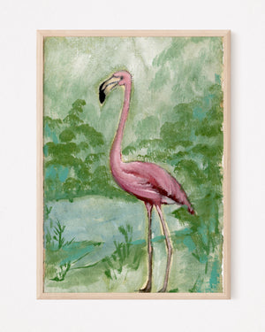 Ellison Flamingo - Giclee Print