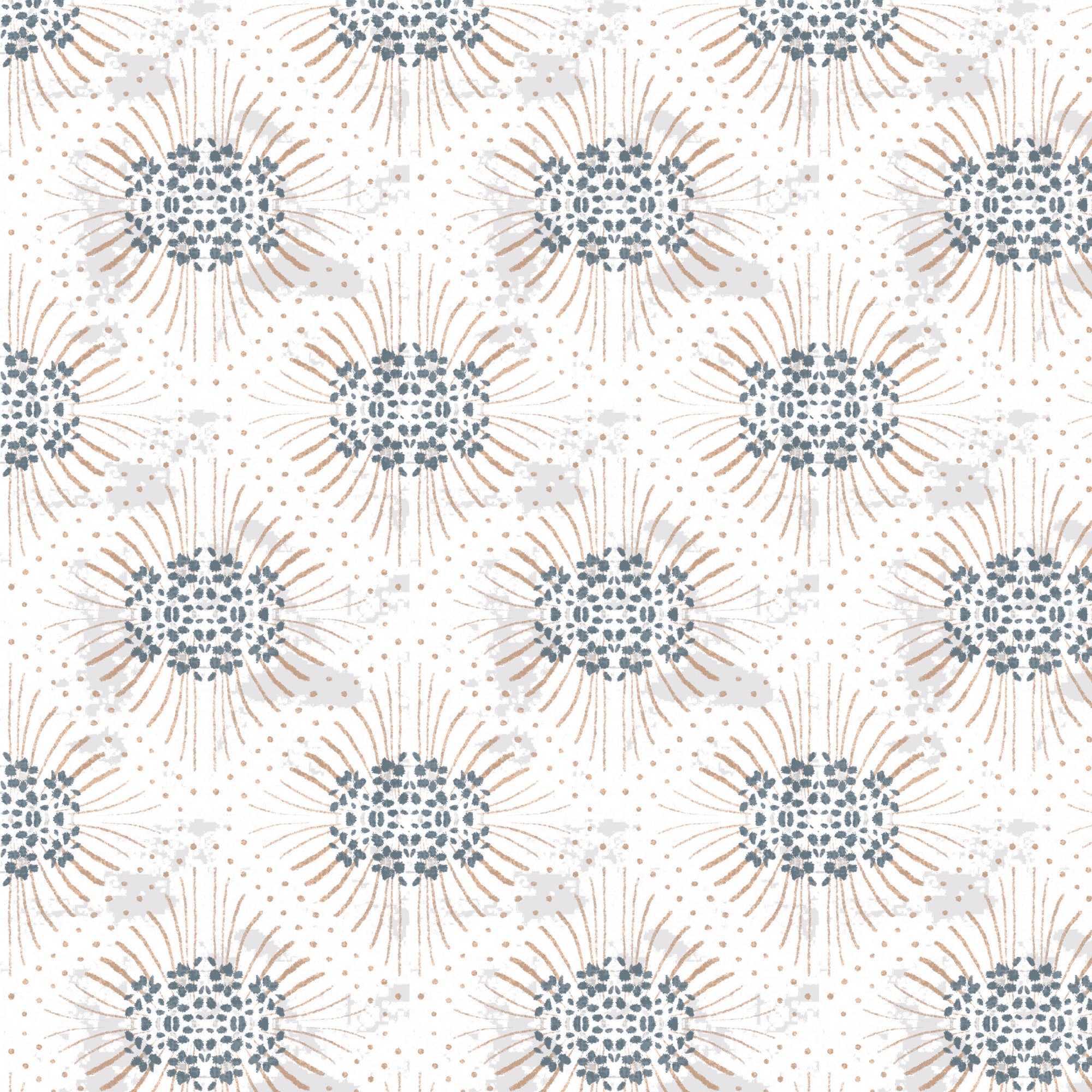 *New* Damian Geometric- White Wallpaper