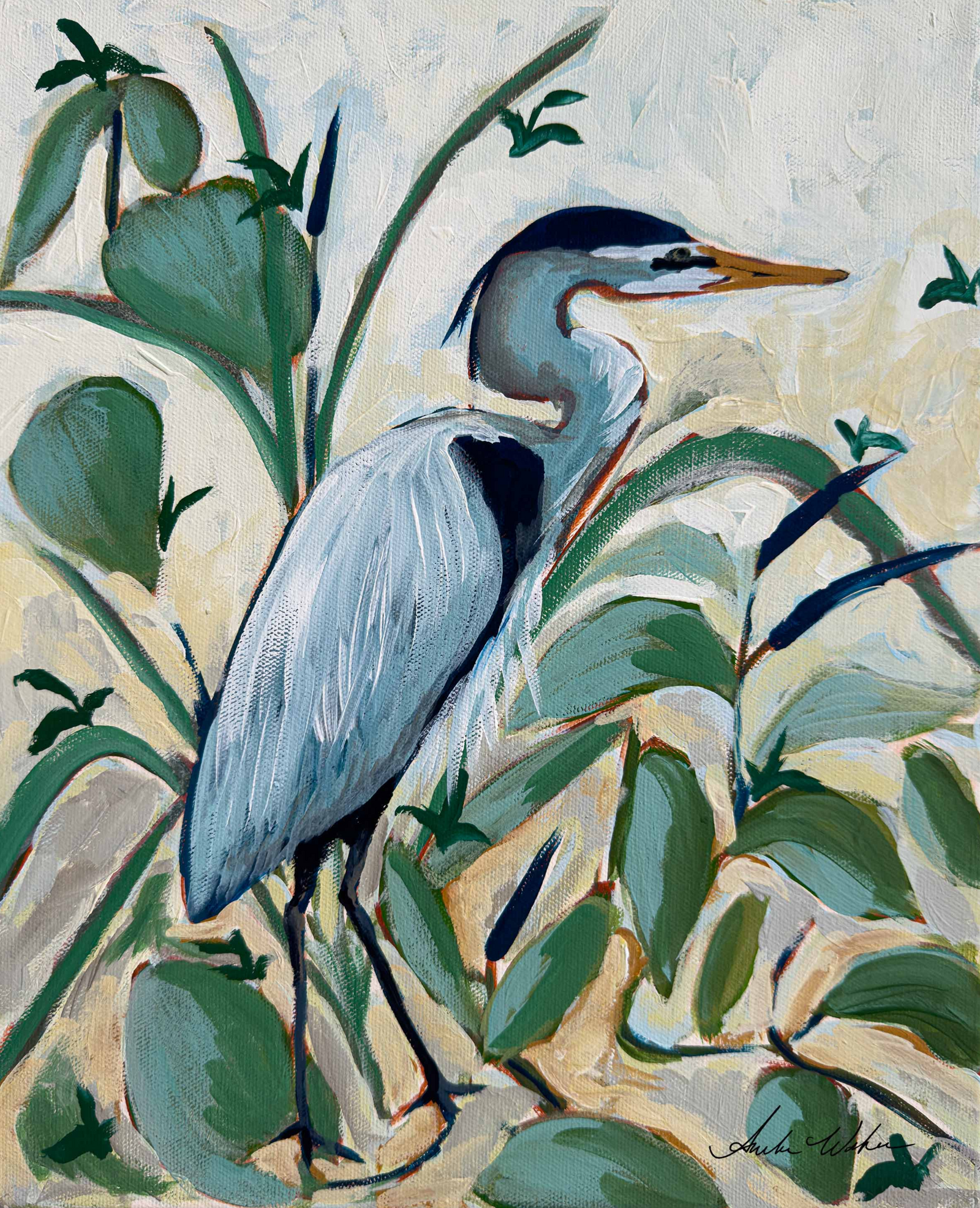 Blue Heron No 3