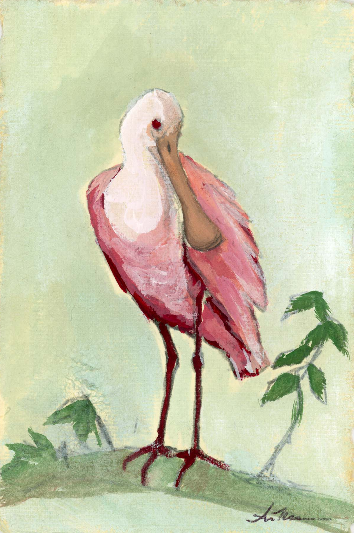 Prissy Spoonbill