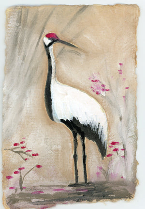 Lulu a Whooping Crane