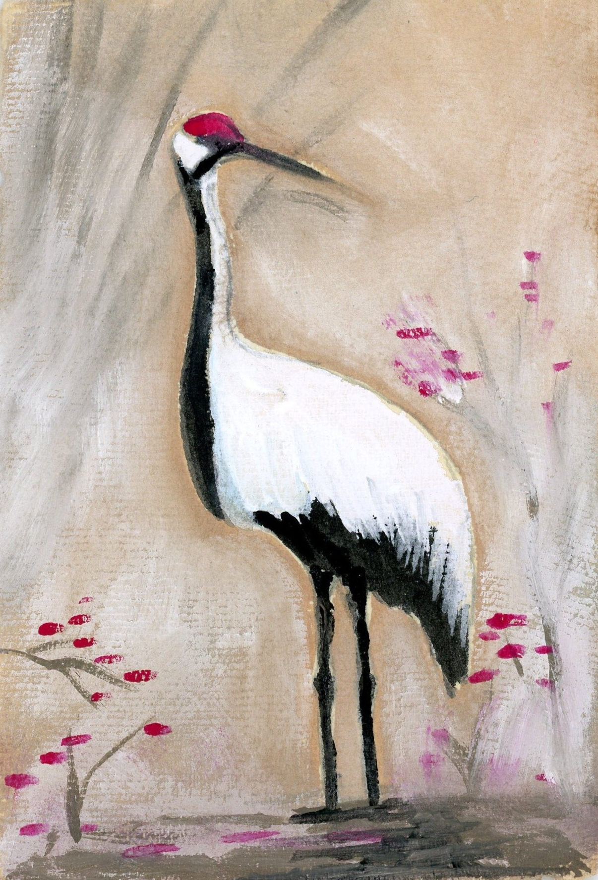 Lulu a Whooping Crane