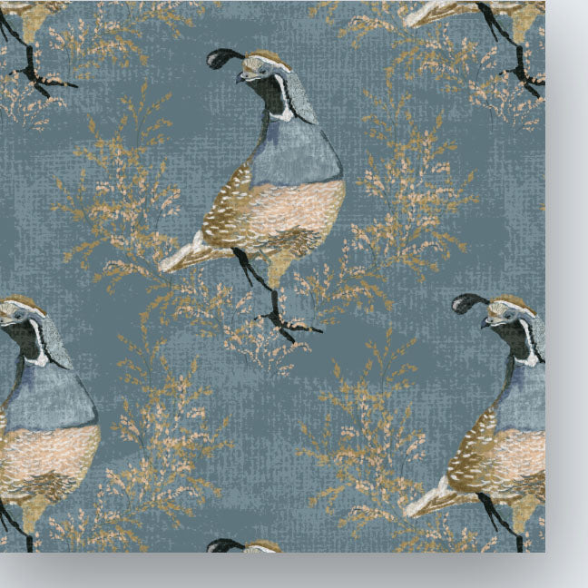 Calli Quail-Blue (fabric)