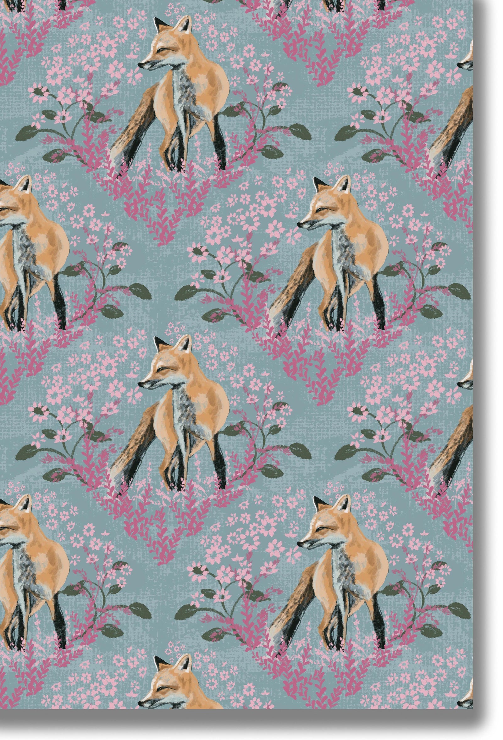 *New* Junie Fox- Sky Blue/Pink