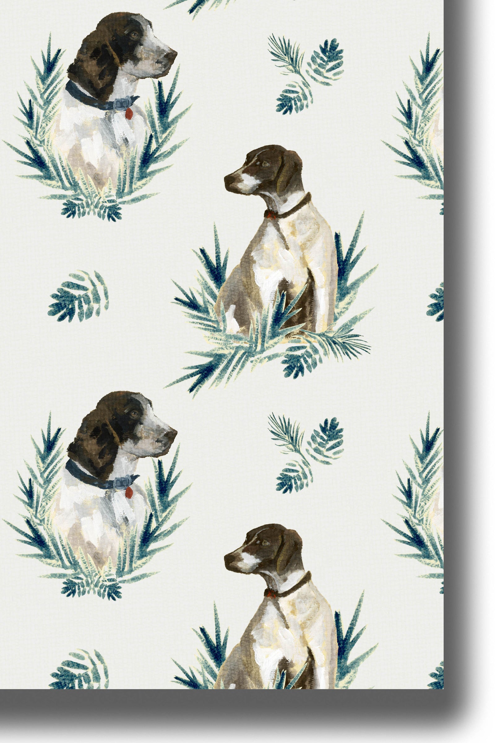 *New* Good Boy White Wallpaper