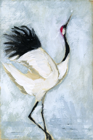 Winter a Whooping Crane