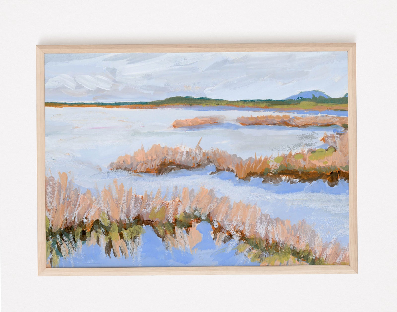 Altamaha River, a horizontal print