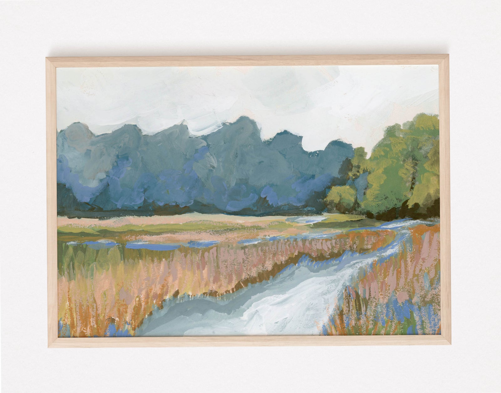 Butler River #1, a horizontal print