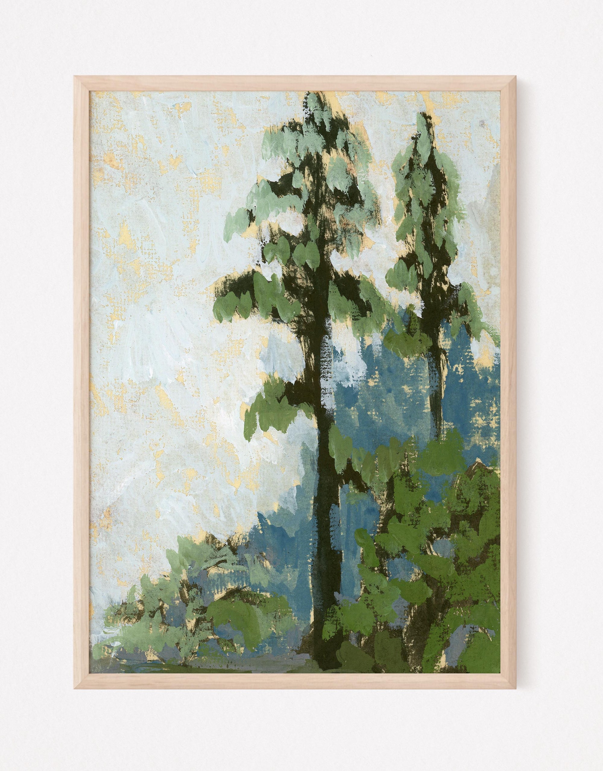 Georgia Pine, a Vertical Print