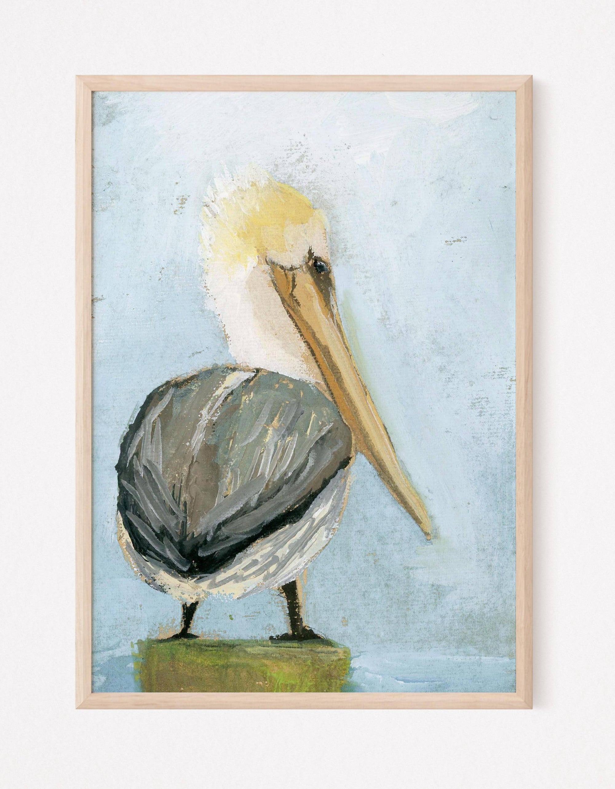 Hudson, a Pelican Vertical Print