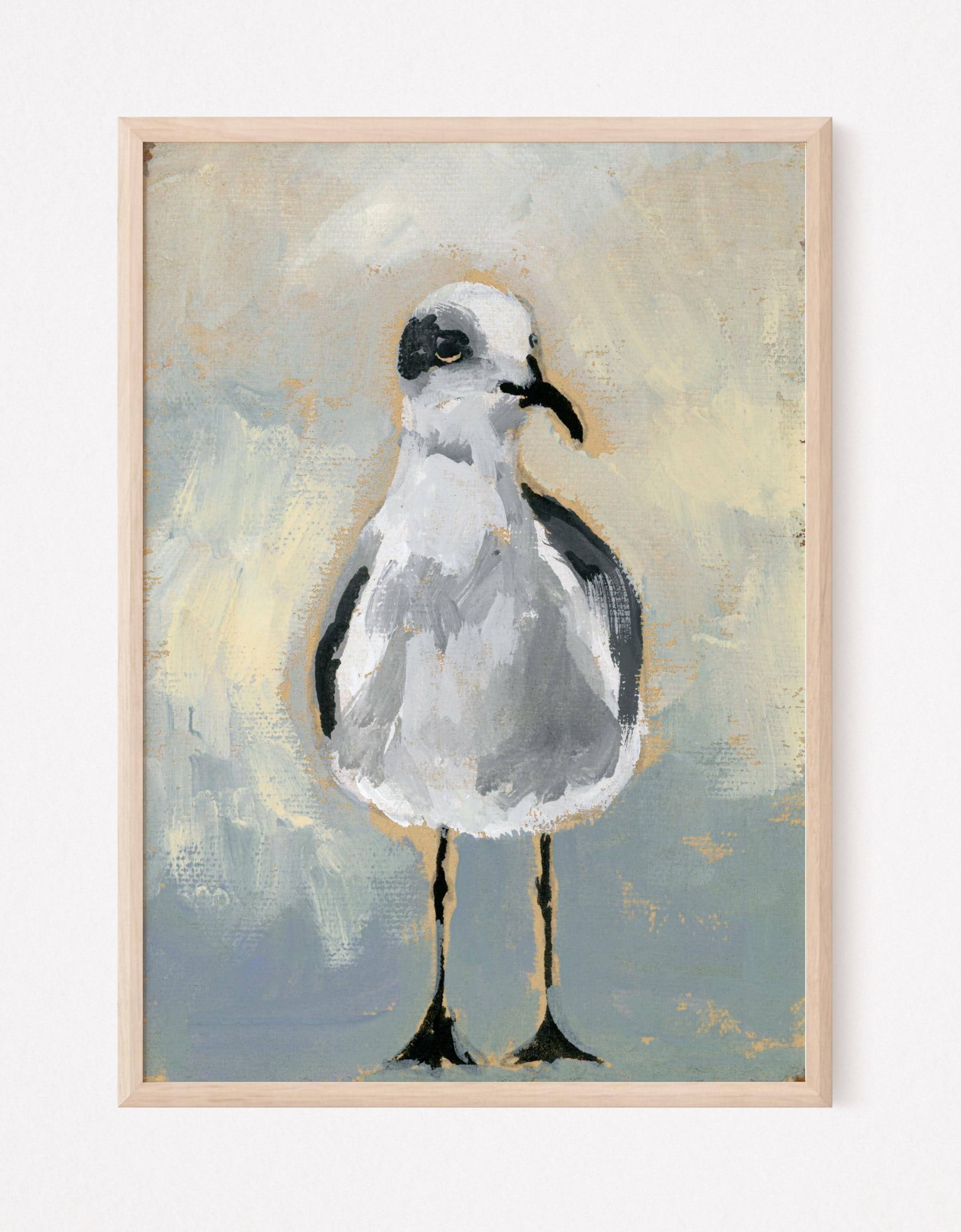 Little Sam, a Seagull Vertical Print
