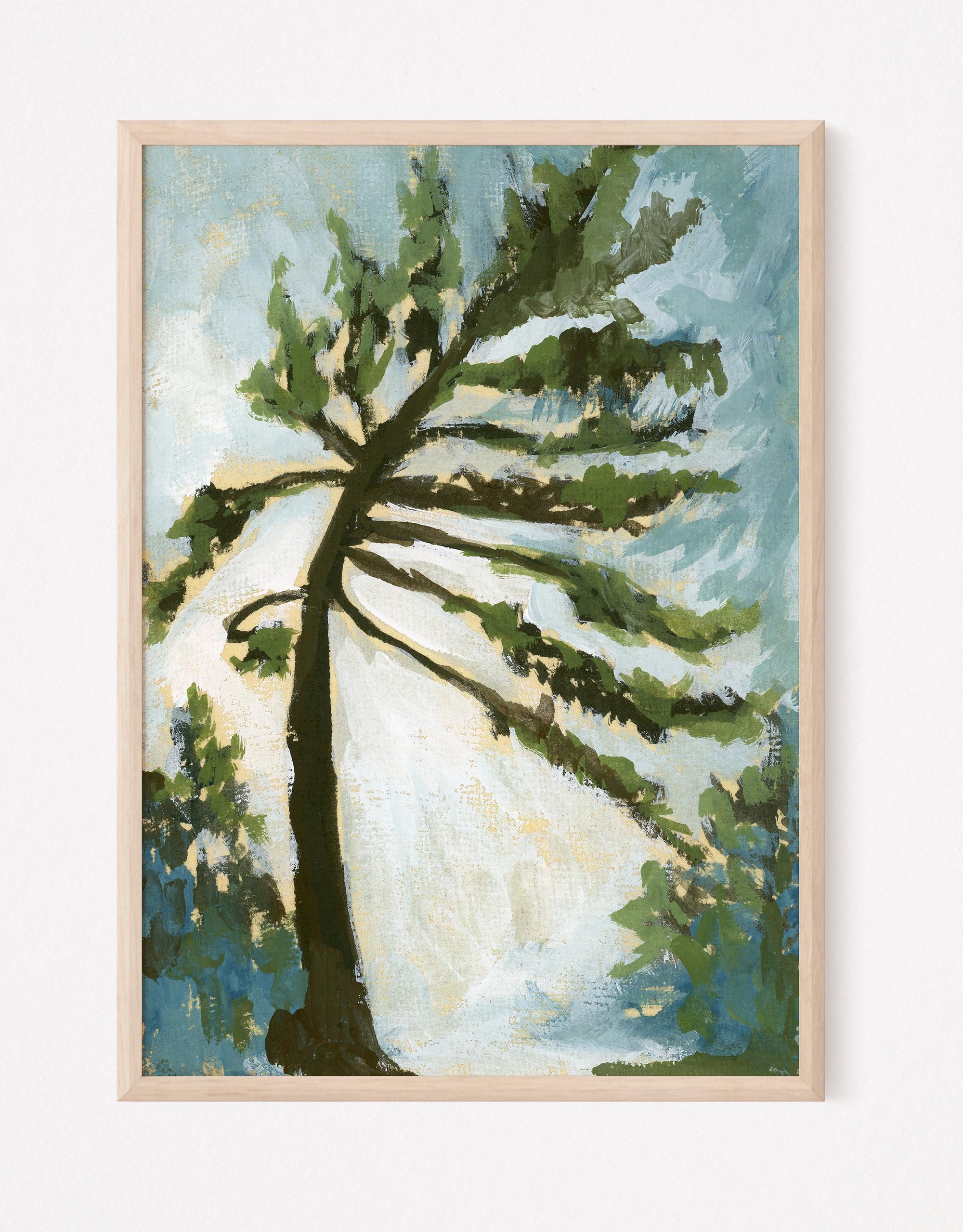 Southern Pine, a Vertical Print