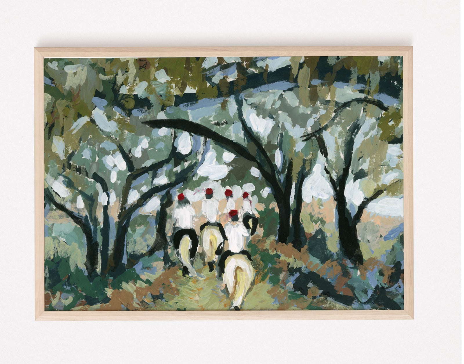 The Hunt, a horizontal print