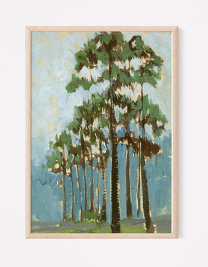 Yellow Pine, a Vertical Print