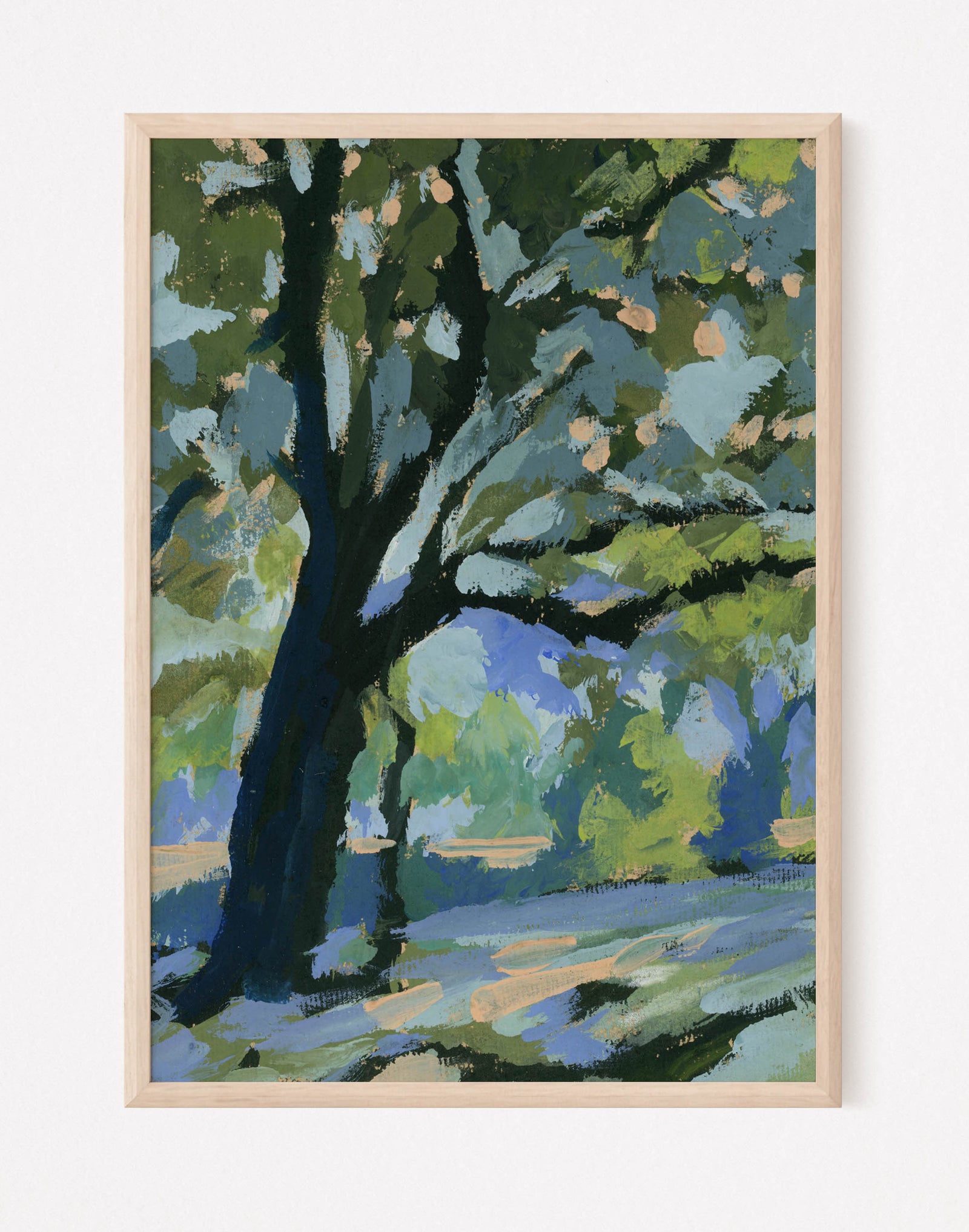 Pebble Hill, a Vertical Print