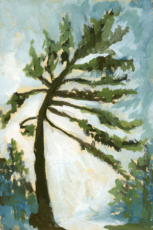 Southern Pine, a Vertical Print